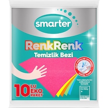 SMARTER RENKRENK TEMİZLİK BEZİ 10 LU