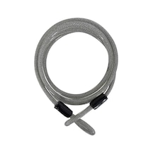 Oxc Kablo Kilit Gri 2.5mx12mm Siyah