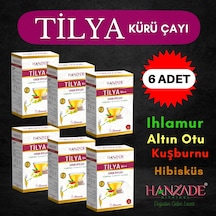 Tilya Kürü Form Çayı Kuşburnu Altın Otu Ihlamur 20 Süzen x 6 Adet