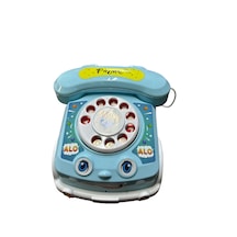 Çevirmeli Telefon Araba Mavi