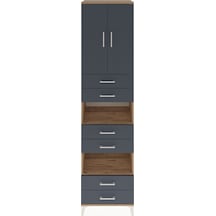 Hyperion Dolap 4 Raflı 6 Çekmeceli 2 Kapaklı 60x44x243 Çam-an... Çam