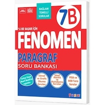 7. Sınıf Paragraf Fenomen B Soru Bankası Fenomen Okul Yayınları