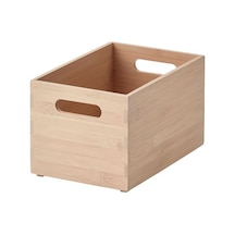 Ikea Uppdatera Saklama Kutusu, Bambu, 16x24x15 Cm Çok Renkli