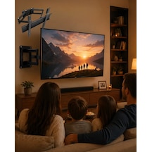 32 55 İnç Ayarlanabilir Tv Askı Aparatı Güçlü Duvar Tipi Askı Mh-hs6531-6937
