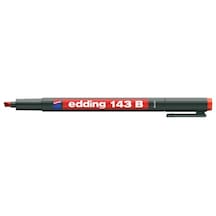 Edding Asetat Kalemi Permanent B Seri 1-3 MM Kırmızı 143 B 10 Ad Kırmızı