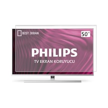 Phılıps Uyumlu 50pus8808 Tv Ekran Koruyucu -  50" İnç 126cm Ekran Koruyucu Ambilight