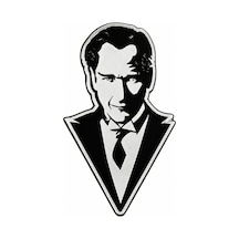 Rozet "atatürk Büst" Sarı