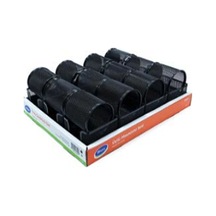Bion Perfore 3'lü Lü Set Tepside Siyah 12'li 9305