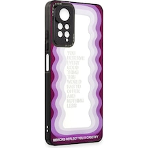 Newface - 234 - Xiaomi Redmi Note 11 Pro Kılıf Mirror Desenli Kapak - Mirror - Ece-umay - - 5