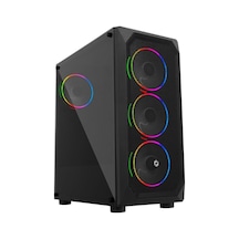 Gameforce Xmesh 6x120 MM RGB Fan Oyuncu Kasa