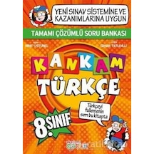 8.Sınıf Kankam Türkçe Çözümlü Soru Bankası - Mine Üstünel - Akademi Çocuk