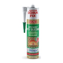 Somafix Se293 Kırmızı Rtv Silikon 280 Gr Yüksek Isıya Dayanıklı, Conta Ve Sızdırmazlık Silikonu