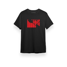 Cowboy Bebop Opening Spike Siyah Kısa Kol Erkek Tshirt 001