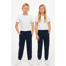 Beli Lastikli Çocuk Jogger Eşofman Altı - Alc Lacivert