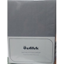 Özdilek Colourist Fitted Çift Kiş. Çarşaf Seti 160x200 Silver Gri Gri