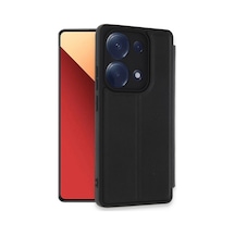 Xiaomi Redmi Note 13 Pro 4g Kılıf Flip Cover - Siyah -