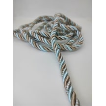 FdayAksesuar Turkuaz Vizon Renkli 10 mm Kalın Kordon 5 Metre FRDY15510