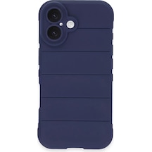 Newface Apple İphone 16 Kılıf Optimum Silikon - Lacivert
