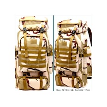 Omeniv Çöl Kamuflaj Sırt Çantası 80litre Av Kamp Outdoor