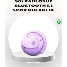 S05 Kablosuz Kulaklık Bluetooth 5.3 Ipx4 Su Geçirmez Stereo Ses Bağlantı