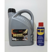 Greentech 90 Asansör Bakım Yağı 3 L + Wd 40 Çok Amaçlı Yağ