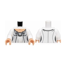 Minifigür Parçaları: Torso, Vücut, Gövde: 973pb1801c01 Galadriel Lord Of The Rings