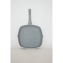 Bonera Seramik 28cm Grill Tava - Gri Gri