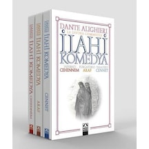 İlahi Komedya Seti-3 Kitap Takım Özel Kutulu - Dante Alighieri - Altın Kitaplar