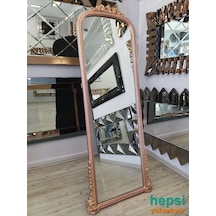 Matmazel Model Rose Gold Altın Renk Varaklı Ayaklı Boy Aynası