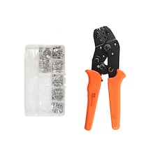Suofeng Sn-48b Yüksek Dayanımlı Pense Seti + 270 Parça Konektör Ucu, 0.5-2.5mm², Ergonomik Tutma, Kaymaz Kulp