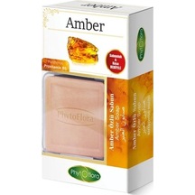 Phytoflora Amber Özlü Misk Kokulu Vitamin B5 Sabun 125 G + Kese + Sabunluk