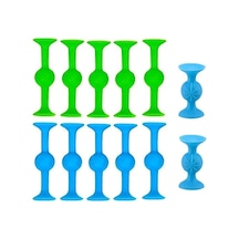 Pop Dart Vakum Molekül Pop Dart Oyunu 12 + 2 Parça Popit Dart