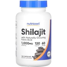 Nutricost Shilajit Extract With Naturally Occuring Fulvic Acid 120 Caps Aromasız
