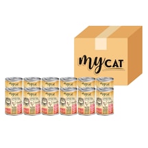 Mycat Tavuk Parça Etli Yavru Kedi Konserversi 12 x 400 G