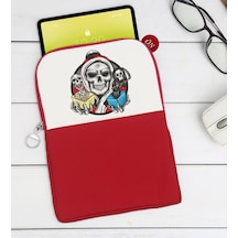 Bk Gift Kurukafa Tasarımlı Taşınabilir Koruyucu Tablet Kılıfı & O (531952690)