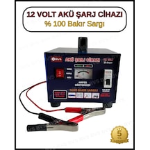 Bvs Elektronik Akü Şarj Cihazı 12 Volt 20 Amper 12 Volt Tüm Aküleri Şarj Eder -bakır Sargılı