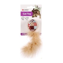 Flamingo Vinta Tüylü Hışırtılı Kedi Oyuncağı 15 Cm
