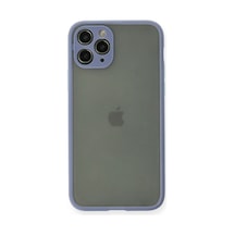 Apple Uyumlu  iPhone 11 Pro Kılıf Montreal Silikon Kapak Gri