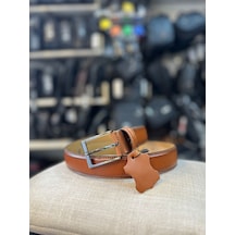 Trg Polo Taba Hakiki Deri Erkek Kemeri
