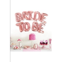 Harf Folyo Bride To Be Folyo Balon Bekarlığa Veda Balon Seti 16"