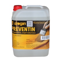 İzogin Preventin Ahşap Emprenye Ve Koruyucu Solüsyon Seffaf 5 Kg