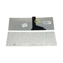 Toshiba Uyumlu 9Z.N7Usu.B01 Klavye Beyaz