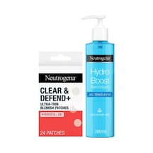 Clear & Defend Ultra Thin Blemish Patch Akne Ve Sivilce Bandı 24'lü+hydro Boost Yüz Yıkama Jeli