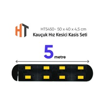 Kauçuk Hız Kesici Kasis Seti -2 Bantlı Eko - 5 Metre