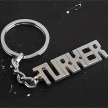 Türker İsimli Anahtarlık Altın
