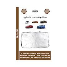 Premium Sıcaklık Kontrol Panel Koruma Gölgelik Çelik İskelet Uv Blokaj Ön Cam Şemsiye Güneşlik