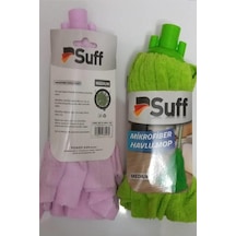 Suff 3 Adet Medium Mikrofiber Havlu Vileda Tipi Paspas Mop Yedek Ucu