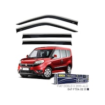 Niken Fiat Doblo Iı 2010 Kromlu Cam Rüzgarlığı 4'lü - Ekolmaks