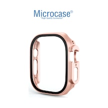 Apple Uyumlu  Watch Ultra 49 MM Ekran Korumalı Sert Rubber Kılıf-AL3173