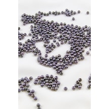 4 Mm Koyu Zeytin Yeşil Tonu Plastik İnci Boncuk Aksesuar Takı Malzemesi 25 Gr